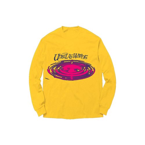 gold longsleeve tee front